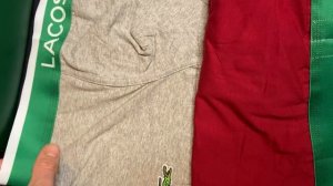 Мужское нижнее белье LACOSTE