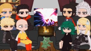 S-Class Hero's react to Saitama || GACHA ????