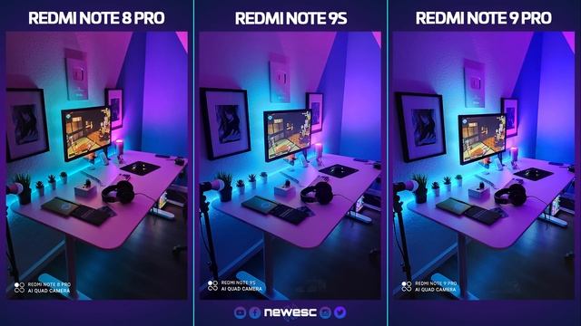 Redmi Note 9S vs Note 9 Pro vs Note 8 Pro | Comparativa de Cámaras смотреть онлайн