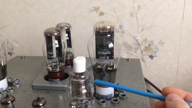 300B микрофонный эффект