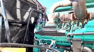 Cummins 2500 kW Diesel Generator Start Up