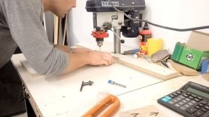 DIY.ХОРОШИЙ СПОСОБ!Присадка под эксцентрики.Сверлильно-присадочный станок.