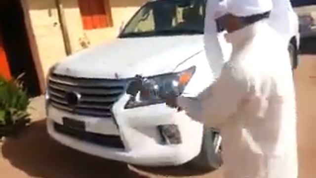 Краш-тест Лексус 570 по арабски (crash test) смотреть онлайн