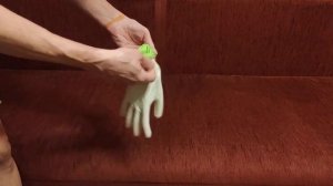 Как расправить перчатки