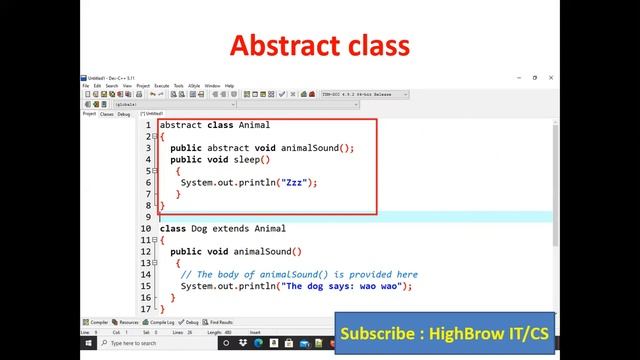 Abstract Classes vs Interfaces (Java) || interview Questions related to abstract class and interfac смотреть онлайн