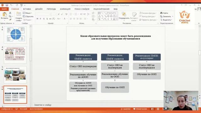 Вебинар №12. Ресурсная среда для успешного старта каждого ребенка