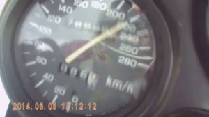 Honda CBR600F2 разгон