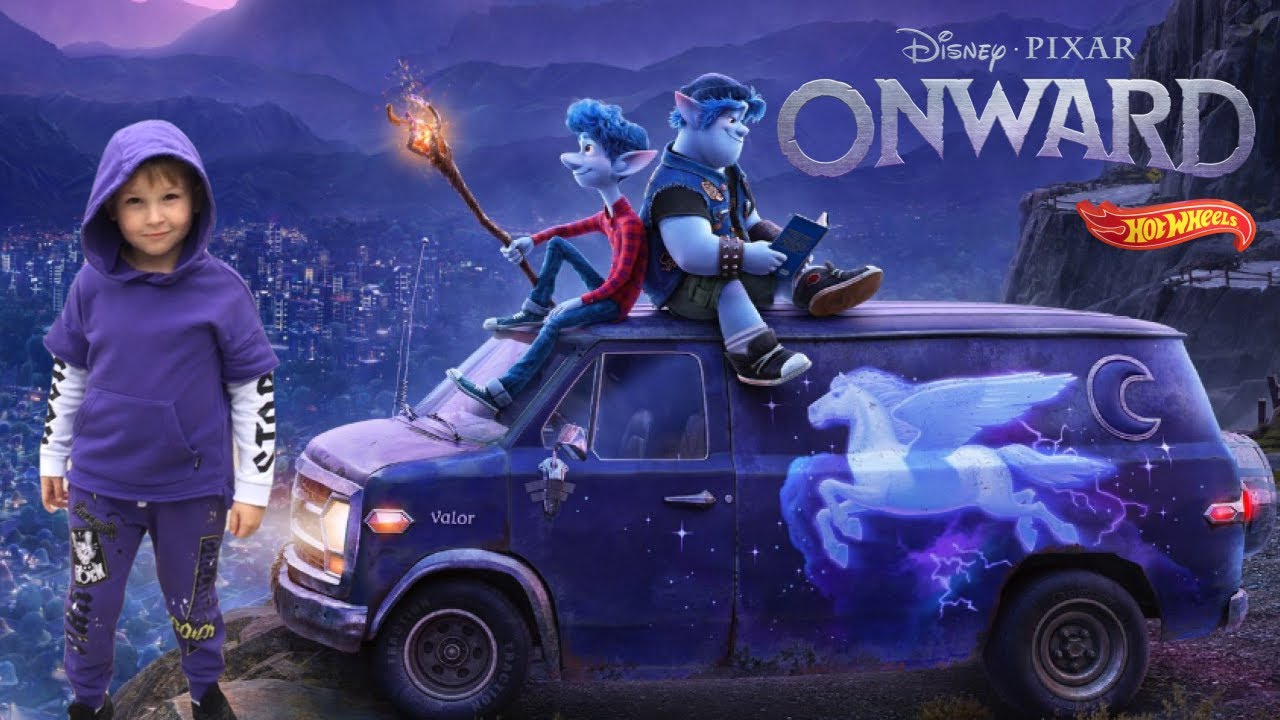Машинка Hot Wheels с мультфильма / Вперед / Disney Pixar