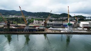 Бухта Находка с коптера, город Находка. 11/07/2021
