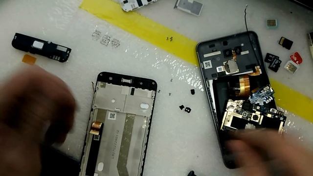 Как заменить дисплей на Asus Zenfone 3 Max ZC520TL смотреть онлайн