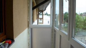 Французский балкон на Жукова вид изнутри