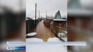 Жительница поселка Вакарево Ярославского района оказалась в заложниках у стихии