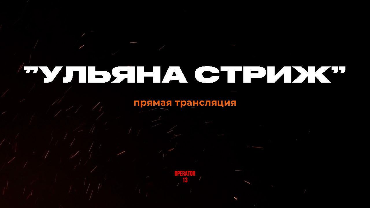 ПРЯМОЙ ЭФИР задаем вопросы, гость УЛЬЯНА СТРИЖ    #интервь #operator13 #стрим  #оператор13