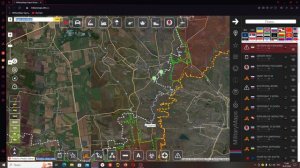 Обзор карты боевых действий Militarymaps Война на Украине за 17 июля 2024 год.