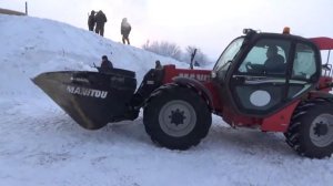 Праздник Новый год. Калиновская горка лучше всех!