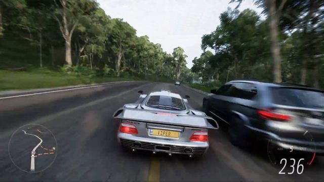 Mercedes-Benz AMG CLK GTR - Forza Horizon 5 - Cockpit View Thrustmaster TX - Gameplay смотреть онлайн