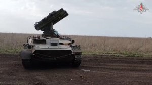 Боевая работа ЗРК «Стрела-10» ГрВ «Запад»