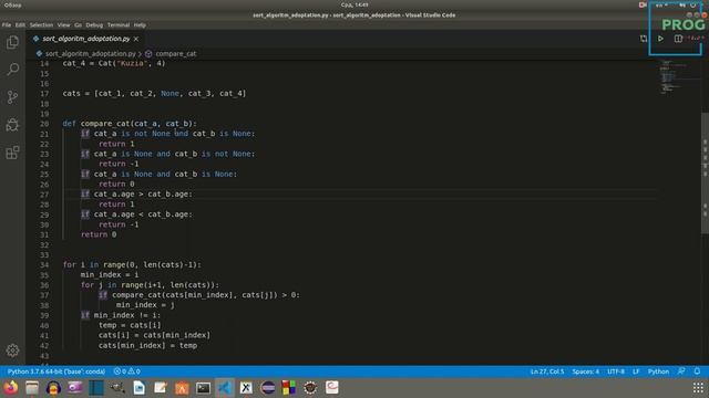 Алгоритмы. Адаптация алгоритмов сортировки. Сортировка пользовательских типов данных. смотреть онлайн