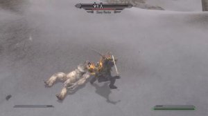 Skyrim: Dragonborn+wood=Death