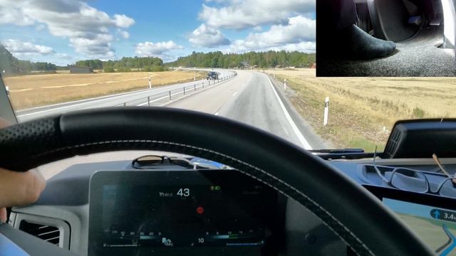 Semi-trailer truck Active cruise control mercedes actros 1853.Aktywny tempomat mercedes actros 1853 смотреть онлайн