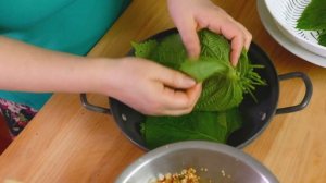 Steamed Perilla Leaves (Kkaennipjjim: 깻잎찜)