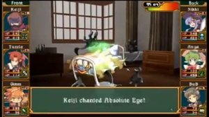 Class of Heroes II on PSP