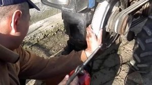 мотоблок, промывка мотора солярки перед замены масло