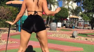 Scarlett Morgan's Mini Golf Twerk