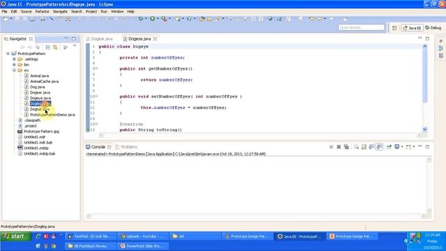 Prototype Design pattern - Implementation