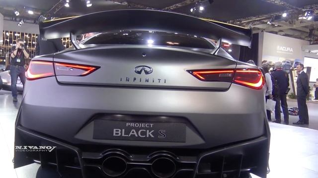 Infiniti Q60 Project Black S - Exterior And Interior Walkaround - 2018 Toronto Auto Show смотреть онлайн
