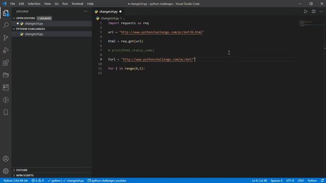 Try To Change The Url Address Using Python | Python Challenges 0 by pythonchallenge.com [Solved]