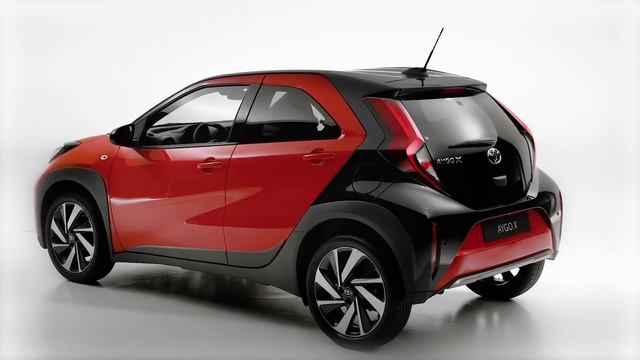 2021 Toyota Aygo X Exterior Design in Chilired смотреть онлайн