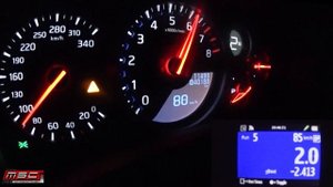 Nissan GTR-R35 Facelift Acceleration Sound 0-100 100-200 | Motorsportcheck.de