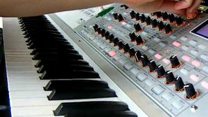 Korg M3 + Korg Radias Live Act