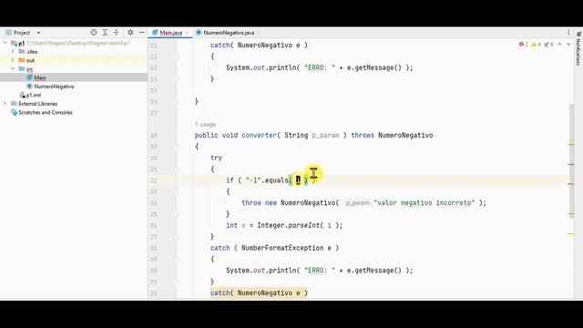 Java - try/catch capturar problemas e finally смотреть онлайн