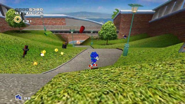 Minecraft Sonic in Sonic Adventure 2 смотреть онлайн