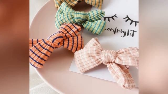 Весна и лето 2020 новые дикие вязаные заколки для волос бант челка аксессуары купить с Aliexpress смотреть онлайн