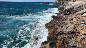 Мощные волны на Средиземном море ! Турция !