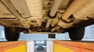 SsangYong New Actyon - осмотр снизу, защита днища