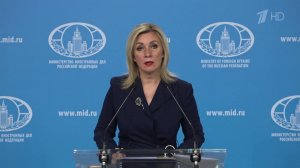 Мария Захарова прокомментировала реакцию киевских властей на теракт на Крымском мосту