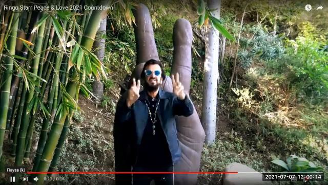 Ringo Starr birthday celebration 07.07.2021 (Russia, Zoom Online Meeting) смотреть онлайн