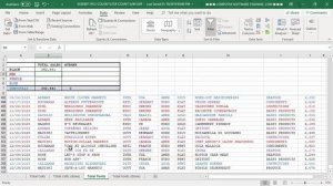 EX36507 7012 EXCEL SUM COUNT BY CELL OR FONT COLOR