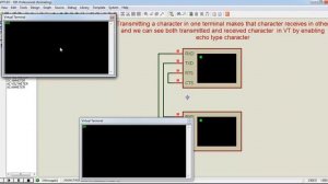How to use Virtual Terminal in Proteus - Tech Shlok