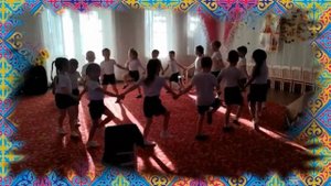 Народная игра Юрта в детском саду