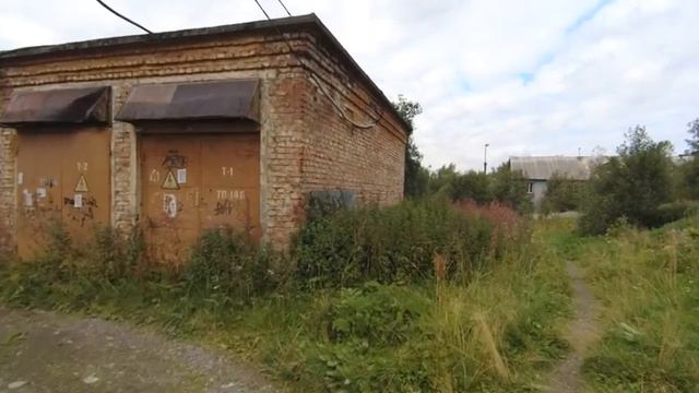 Мурманск. Прогулка по Больничному городку в 2023 году. смотреть онлайн