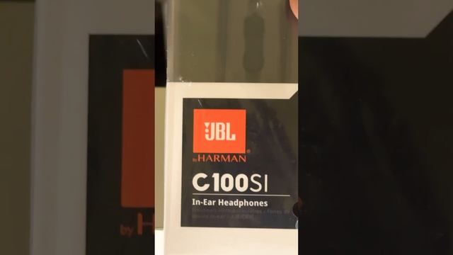 Вакуумные наушники JBL Harman C100SI C100Sl