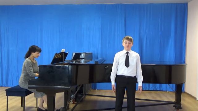 Парубец Константин, Немецкая народная песня "Весенняя" смотреть онлайн