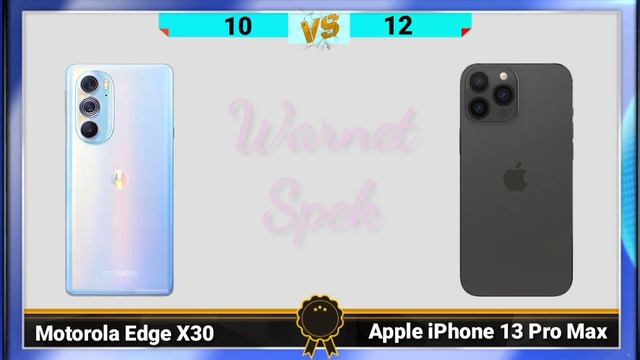 Motorola Edge X30 VS Apple iPhone 13 Pro Max || COMPARE SMARTPHONE смотреть онлайн