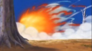 Наруто спасает какаши и команду иношикочо