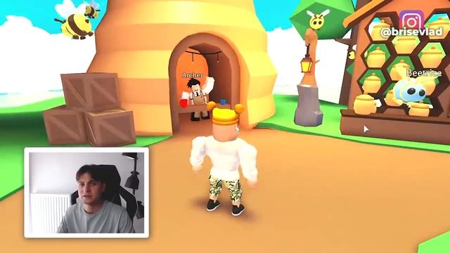 ТАЙНА ПЧЁЛ В АДОПТ МИ РОБЛОКС! Страшная, секретная история в Adopt Me Roblox. Брайс. смотреть онлайн